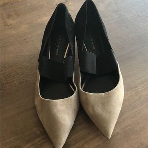 Elie Tahiri comfy kitten heels